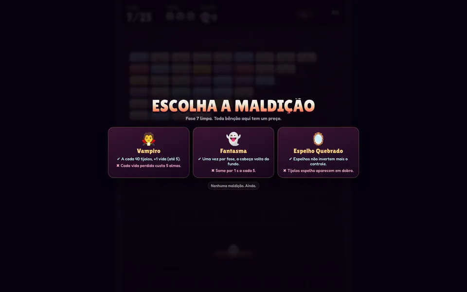 Escolha de maldições
