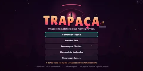 Tela inicial com o Sujeito